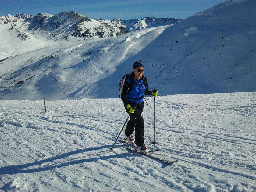 ski de randonnée au Pédrons (66) avec Alain Place guide de haute montagne
