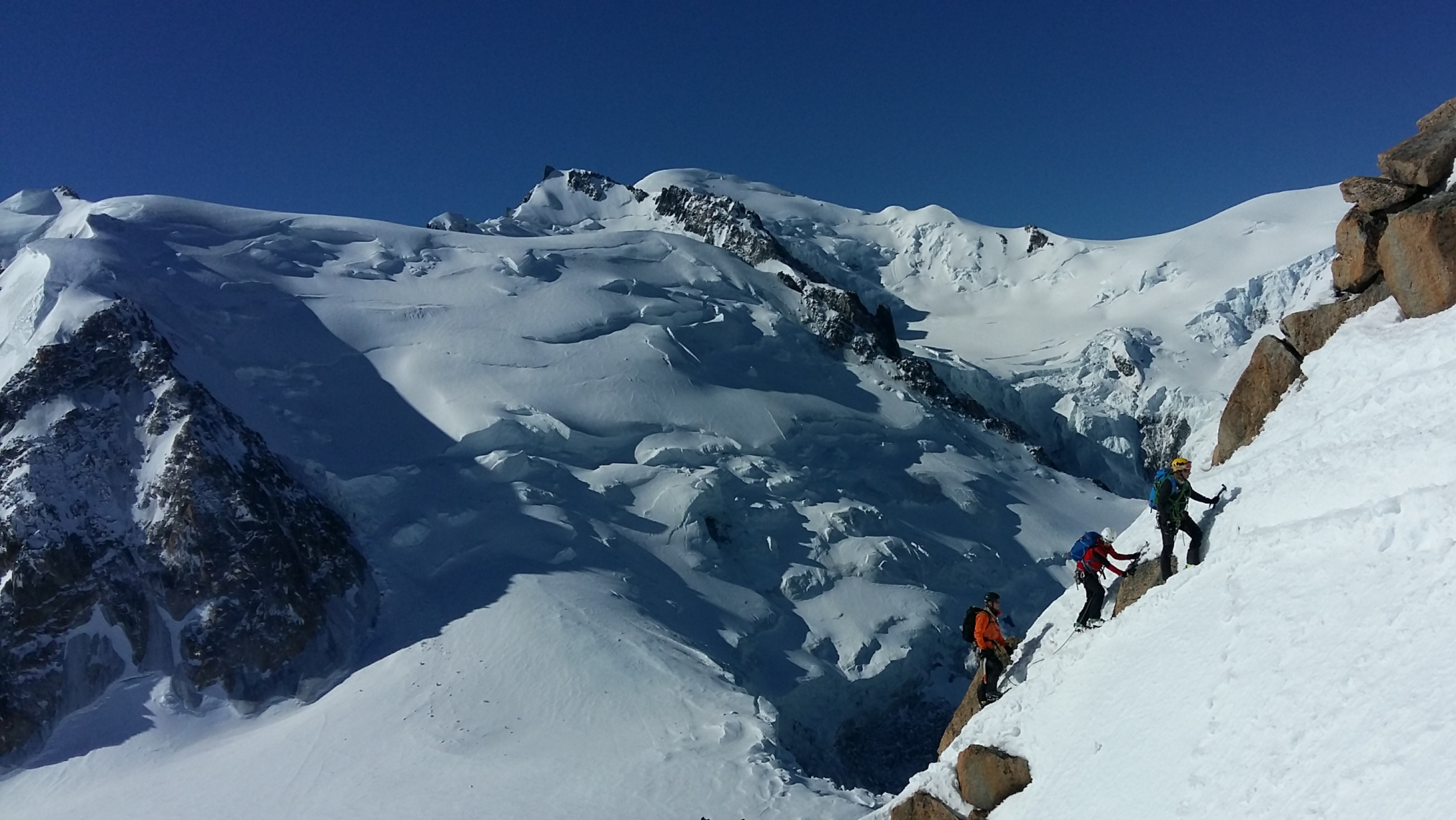 alpinisme massif du mont-blanc avec Alpypass